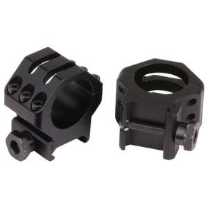 Weaver Six Hole Tactical-Style 1 Inch Matte Rings (X-High)