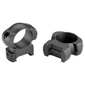 Weaver Grand Slam 1-inch X-High Matte Top Mount Rings