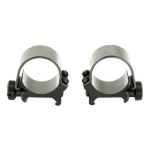 Weaver Top Mount 1 Inch Low Quick Detach Black Steel