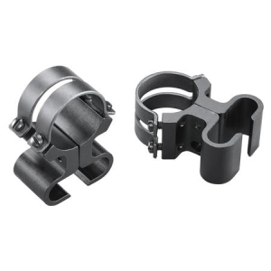 Weaver See-Thru Scope Mount/Ring Combo Black Steel 1 Inch Tube