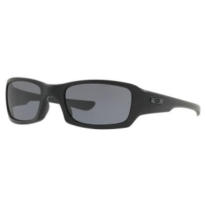 Oakley Fives Squared Black Flag Collection with Matte Black Frame and Warm Gray Lenses