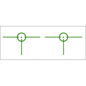 Gunstar Tactical 3D 1 Reticle Green - Gunstar