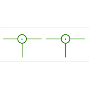 Gunstar Tactical 3D 2 Reticle Green - Gunstar