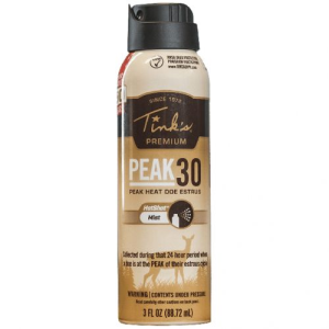 Tinks PEAK30 Premium Doe Estrus Hot Round Mist 3 oz. - Tink's