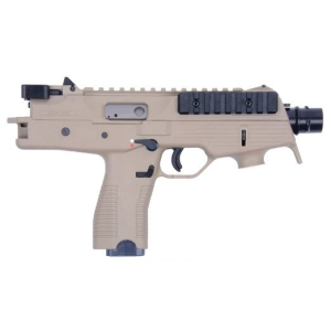 B&T TP9 Pistol 9mm, 5" Barrel, Coyote Tan, SF Angled F Grip, 30 Rounds - B&T