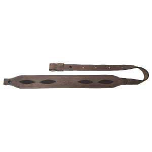 AA&E Leathercraft Caf? Brown Harness Leather Long Taper Gunsling - Aa&E Leathercraft