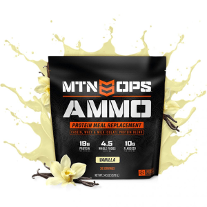 MTN OPS Ammo Whey Protein Meal Replacement Vanilla - Mtn Ops
