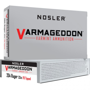 Nosler Varmageddon 204 Ruger 32gr 20rd box - Nosler