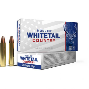 Nosler Whitetail Country Rifle Ammo 350 Legend 180 gr. SW 20 rd. - Nosler