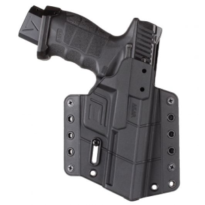 BLACK Polimer Series Closed System Locked Level 2 Holster - Original Design, adjustable Tension Compatible with Canik series: - Myholster
