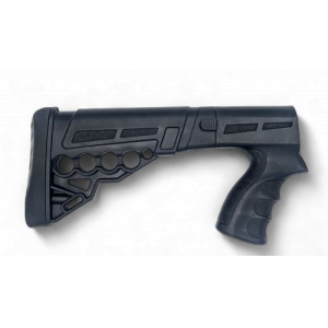 Folding Tactical Buttstock with Pistol Grip Customizable. Length Adjustments, Collapsible Compatible with Emperor Arms Cobra1 - Myholster