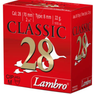 LAMBRO 28G 2-3/4" 11/12OZ #8SHT 25RD/250RDS - Lambro