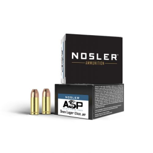 NOSLER ASP 9MM 124gr HG JHP 20rd - Nosler