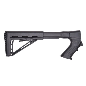 Fixed Tactical Adjustable Shotgun Stock Kit with Ergonomic Pistol Grip Compatible with Emperor Arms Cobra12 Mag Fed Shotgun - - Myholster