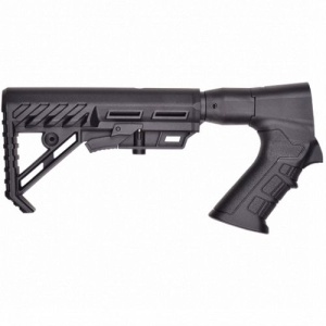 Adjustable Length Tactical Stock with Ergonomic Pistol Grip Compatible with Emperor Arms Cobra12 Mag Fed Shotgun - Shortie - Myholster