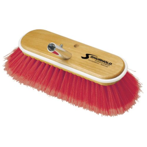 Shurhold Deck Brush, 10", Combo (RED AND YELLOW) - Shurhold