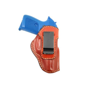 Brown Leather IWB Holster Handcrafted Cowhide with Forward Cant Comaptible w/ Walther PPK/S - Myholster