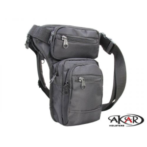 Walther PPK/S Leg Bag for Concealed Gun Carry - Multi-Purpose CCW EDC Waist Bag - Akar