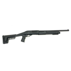 Emperor Firearms PASI1 12 GA Pump-Action Shotgun 18.5" Barrel, Synthetic Stock, Dual Action Bars, Tactical Forend - Emperor