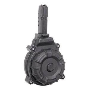 PROMAG DRUM For Glock 43 9MM 50RD Black POLYMER - Promag