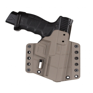 COYOTE Polimer Series Closed System Locked Level I Gun Case - Original Design, Durable Polymer Material Compatible with Sar9 - Myholster