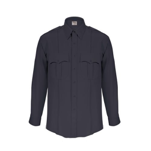 TexTrop 2 LS Shirt - Zippered Navy 16.5 x 33 - Elbeco