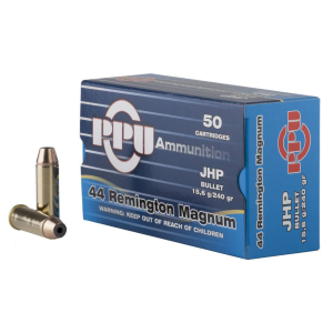 Prvi Partizan .44 Rem Mag Ammunition 50 Rounds 240 Grain JHP - Prvi Partizan