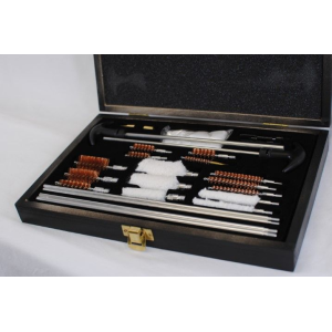 Hickok45 3-in-1 Rifle/ Shotgun/ Pistol Cleaning Kit with Wood Case - Hickok45