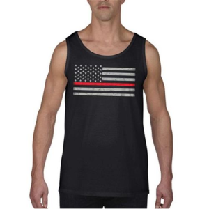 Thin Blue Line Men's Classic Thin Red Line Tank XXL - Blue Line