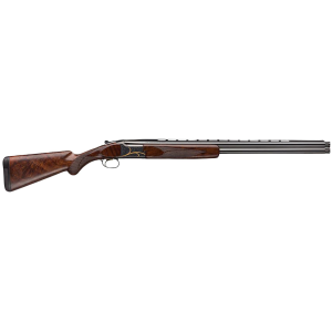 Browning 018117013 Citori Gran Lightning 28 Gauge Break Open 3 2rd 28 Polished Blued Over/Under Vent Rib BBL, Silver Nitride Engraved with Gold Accents Rcvr, Fixed w/Rounded Pistol Grip Grade V/VI Gloss Blk Walnut Wood Stock, Am, Shotgun