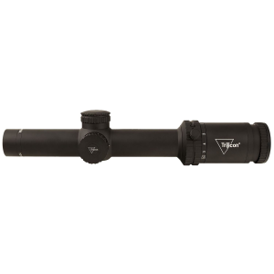 Trijicon 2900015 Credo Matte Black 1-6x24mm 30mm Tube LED Illuminated BDC Red Segmented Circle .223 55gr Reticle, Rifle Scope