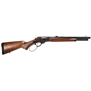 Rossi 954570161 R95 Trapper 45-70 Gov 5+1 16.50 Black Oxide Threaded Barrel, Black Oxide Drilled & Tapped Stainless Steel Receiver, Fixed Hardwood Stock, Rifle