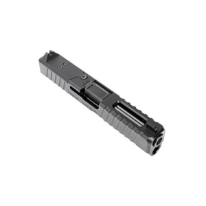 Noveske DM Slide, Noveske Barrel, DLC Finish, Black, Direct Mount Optics Ready, For Glock 19 Gen 5, Includes Noveske End Plate, Cover Plate w/Rear Sight, Front Sight 03002702