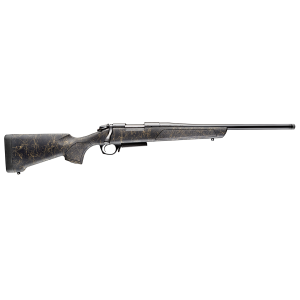 Bergara B14S907 B-14 Stoke Compact 7mm-08 Rem 4+1 20 Graphite Black Cerakote Contour Threaded Barrel, Graphite Black Cerakote Stainless Steel Receivern Fixed Sporter w/SoftTouch Black Webbed Tan Synthetic Stock, Rifle
