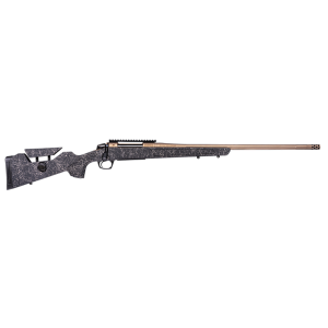 CVA CR3961F Cascade Long Range Hunter Full Size 300 Win Mag 3+1 24 Smoked Bronze Cerakote Steel Threaded Barrel, Smoked Bronze Cerakote Stainless Steel Receiver w/Pic Rail, Black w/Smoked Bronze Webbing Adj Comb & LOP Synthetic Stock, Rifle