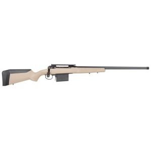 Savage Arms 57491 110 Tactical Desert Full Size 300 Win Mag 5+1 24 in Matte Black Heavy Threaded Barrel, Picatinny Rail Carbon Steel Receiver, Matte FDE Adj AccuStock Synthetic, Rifle