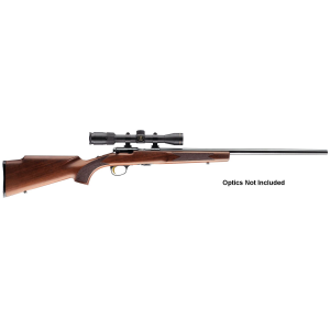 Browning 025176204 T-Bolt Target/Varmint 22 WMR 10+1 22 in Heavy Target Barrel, Polished Blued Steel Receiver, Satin Black Walnut Stock With Monte Carlo Comb, Scope NOT Included, Rifle
