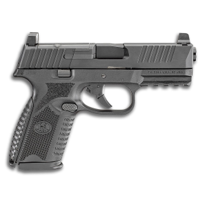 FN 66100588 509M MRD Mid-Size 9mm Luger 10+1 4 in Black Recessed Crown Barrel, Matte Black Optic Ready/Serrated Stainless Steel Slide, Matte Black Polymer Frame w/Picatinny Rail, Pistol