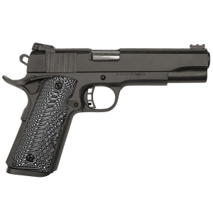 Taylors & Company 230057 1911 A1 Tac Ultra 10mm Auto Caliber with 5 in Barrel, 8+1 Capacity, Overall Black Parkerized Finish Steel, Beavertail Frame, Serrated Slide & Black/Gray G10 Grip, Pistol