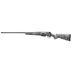 Winchester 535781289 XPR Extreme MB Full Size 6.5 Creedmoor 3+1 22 Tungsten Gray Cerakote Threaded Sporter Barrel & Drilled & Tapped Steel Receiver, TrueTimber Midnight Camo Fixed Synthetic Stock, Left Hand, Rifle