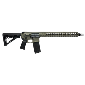 Radian Weapons R0541 Model 1 223 Wylde 30+1 16 in Threaded 416R Stainless Steel Barrel, 7075 Aluminum Upper & Lower Receivers, Extended Handguard w/Magpul M-Lok, OD Green Cerakote, Magpul, Pistol Grip & Collapsible Stock, Controls, Rifle