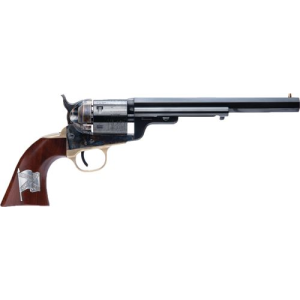 Cimarron 1851 R-M Csa Flag .38Spl 7.5 in Fs Cc/Blued Walnut CA925M16