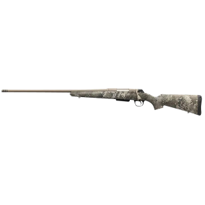 Winchester 535782299 XPR Hunter Strata MB Full Size 6.8 Western 3+1 24 Flat Dark Earth Perma-Cote Threaded Sporter Barrel & Drilled & Tapped Steel Receiver, TrueTimber Strata Fixed Synthetic Stock, Left Hand, Rifle