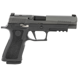 Sig Sauer 320XF9BXR3PR2 P320 XFull 9mm Luger 17+1 4.70in Carbon Steel Barrel, Black Nitron Optic Ready/Serrated SS Slide, Black Stainless Steel Frame w/Picatinny Rail, Black XCarry Medium Polymer Grips