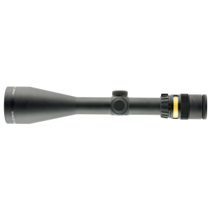 Trijicon 200023 AccuPoint Black Hardcoat Anodized 2.5-10x56mm 30mm Tube Illuminated Duplex Crosshair w/Amber Dot Reticle,, Rifle Scope