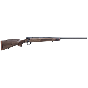 Howa HWH243LUX M1500 Super Deluxe Full Size 243 Win 5+1 22 Black Threaded Barrel, Black Drilled & Tapped Steel Receiver, Turkish Walnut Fixed Stock, Rifle