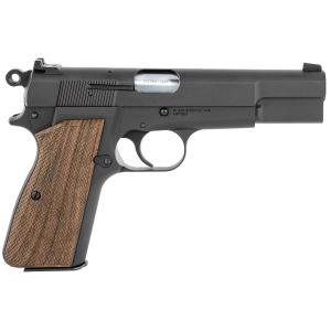 Springfield Armory HP9201 SA-35 9mm Luger 15+1 4.70 in Stainless Steel Barrel, Matte Blued Serrated Carbon Steel Slide & Frame w/Beavertail, Checkered Walnut Grip, Pistol