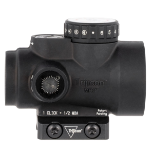 Trijicon 2200051 MRO HD Matte Black 1 x 25 mm 2 MOA /68 MOA Circle Multi Reticle Low Mount, Red Dot Sight