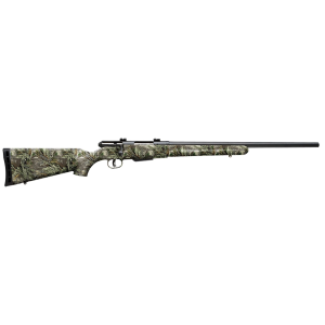 Savage Arms 19979 25 Walking Varminter 22 Hornet Caliber with 4+1 Capacity, 22 in Barrel, Matte Black Metal Finish & Realtree Max-1 Synthetic Stock Right Hand (Full Size), Rifle