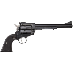 Ruger 0505 Blackhawk 30 Carbine 6 7.50 in Blued Alloy Steel, Cylinder & Frame, Black Rubber Grip, Transfer Bar Safety, Exposed Hammer , Revolver
